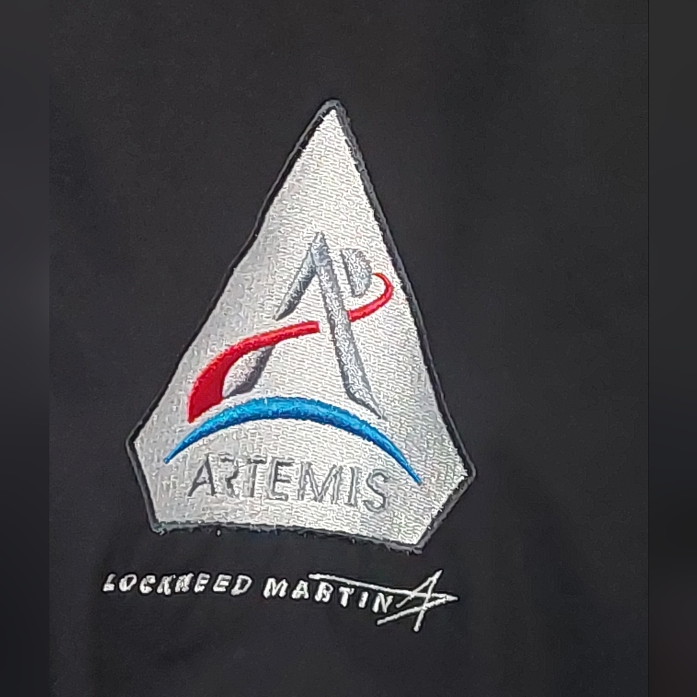 Lockheed Martin Artemis Black Jacket Nasa Merch - image 1